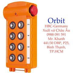 Điều khiển từ xa, điều khiển không dây, remote, tay bấm cho Cầu trục, Cổng trục 1 cấp tốc độ